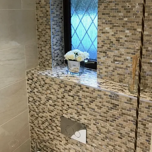 Stone Heat Ltd - Cloak Room - Tiles - Loughton 